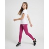 image:imageReebok 3 Pack Girls Leggings Athletic Dance Cheer Workout Pants for Kids Teens Tweens Youth Activewear Bottoms  Size 616Solid Black  Solid Fuchsia Fedora  Solid Fragrant Lilac