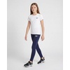 image:imageReebok 3 Pack Girls Leggings Athletic Dance Cheer Workout Pants for Kids Teens Tweens Youth Activewear Bottoms  Size 616Solid Black  Solid Navy Blazer  Solid Quiet Shade