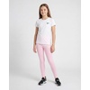 image:imageReebok 3 Pack Girls Leggings Athletic Dance Cheer Workout Pants for Kids Teens Tweens Youth Activewear Bottoms  Size 616Solid Black  Solid Plein Air  Solid Festival Bloom