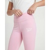 image:imageReebok 3 Pack Girls Leggings Athletic Dance Cheer Workout Pants for Kids Teens Tweens Youth Activewear Bottoms  Size 616Solid Black  Solid Plein Air  Solid Festival Bloom