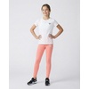 image:imageReebok 3 Pack Girls Leggings Athletic Dance Cheer Workout Pants for Kids Teens Tweens Youth Activewear Bottoms  Size 616Solid Black  Solid Ultimate Grey  Solid Peach Bud