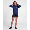image:imageReebok 3 Pack Girls Long Sleeve Rashguard Swim Shirt UPF Sun Protection Rasghguard Swimsuit for Kids Teens TweensSolid Black  Solid Navy Peony  Solid Charcoal Art