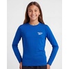 image:imageReebok 3 Pack Girls Long Sleeve Rashguard Swim Shirt UPF Sun Protection Rasghguard Swimsuit for Kids Teens TweensSolid Black  Solid Royal Blue  Solid Birds Egg Green