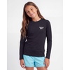 image:imageReebok 3 Pack Girls Long Sleeve Rashguard Swim Shirt UPF Sun Protection Rasghguard Swimsuit for Kids Teens TweensSolid Black  Solid Ultimate Grey  Solid Peach Bud