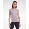 image:imageReebok 3 Pack Girls Mesh Tank Tops Athletic Active Sleeveless Racerback Sports Workout Running Dance Gym Tennis Summer CuteSolid Black  Solid Plum Perfect  Solid Orchid Petal