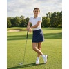 image:imageReebok 3 Pack Girls Skorts Athletic Dry Fit Tennis Golf Skirt with Built in Shorts Active for Kids Teens Tweens Sizes 616Solid Black  Solid Navy Blazer  Solid Quiet Shade
