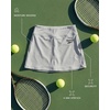 image:imageReebok 3 Pack Girls Skorts Athletic Dry Fit Tennis Golf Skirt with Built in Shorts Active for Kids Teens Tweens Sizes 616Solid Black  Solid Peach Bud  Solid Barely Blue