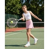 image:imageReebok 3 Pack Girls Skorts Athletic Dry Fit Tennis Golf Skirt with Built in Shorts Active for Kids Teens Tweens Sizes 616Solid Black  Solid Plein Air  Solid Festival Bloom