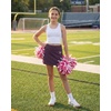 image:imageReebok 3 Pack Girls Skorts Athletic Dry Fit Tennis Golf Skirt with Built in Shorts Active for Kids Teens Tweens Sizes 616Solid Black  Solid Plum Perfect  Solid Orchid Petal