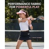 image:imageReebok 3 Pack Girls Skorts Athletic Dry Fit Tennis Golf Skirt with Built in Shorts Active for Kids Teens Tweens Sizes 616Solid Black  Solid Plum Perfect  Solid Orchid Petal