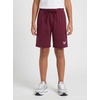 image:imageReebok 4 Pack Boys Dry Fit Athletic Shorts  Kids Teens Youth Active Running Basketball Soccer Workout Short Size 618Solid Black  Solid Burgundy  Solid Ultimate Grey  Solid Dawn Blue