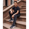 image:imageReebok 4 Pack Boys Dry Fit Short Sleeve T Shirts Athletic Active Running Sports Tee Shirt for Kids Teens Youth Boy Size 618Solid Black  Solid Navy Blazer  Solid Quiet Shade  Solid Ultimate Grey