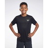 image:imageReebok 4 Pack Boys Dry Fit T Shirts Athletic Short Sleeve Sports Running Tee Shirt for Kids Teens Youth Active Size 618Solid Black  Solid Black  Solid Black  Solid Black