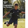 image:imageReebok 4 Pack Boys Dry Fit T Shirts Athletic Short Sleeve Sports Running Tee Shirt for Kids Teens Youth Active Size 618Solid Black  Solid Black  Solid Black  Solid Black