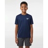 image:imageReebok 4 Pack Boys Dry Fit T Shirts Athletic Short Sleeve Sports Running Tee Shirt for Kids Teens Youth Active Size 618Solid Black  Solid Navy Blazer  Solid Quiet Shade  Solid Ultimate Grey