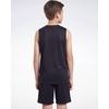 image:imageReebok 4 Pack Boys Mesh Tank Tops Athletic Active Sleeveless Basketball Running Sports Training Gym Workout Muscle 618Solid Black  Solid Navy Blazer  Solid Ski Patrol  Solid All Aboard