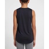 image:imageReebok 4 Pack Girls Dry Fit Athletic Tank Tops Sleeveless Dance Workout Sports Top for Kids Teens Tween Youth  Sizes 6 16Solid Black  Solid Quiet Shade  Solid Fuchsia Fedora  Solid Fragrant Lilac