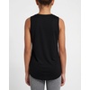 image:imageReebok 4 Pack Girls Dry Fit Athletic Tank Tops Sleeveless Dance Workout Sports Top for Kids Teens Tween Youth  Sizes 6 16Solid Black  Solid Ultimate Grey  Solid Festival Bloom  Solid Bright White