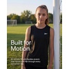 image:imageReebok 4 Pack Girls Dry Fit Athletic Tank Tops Sleeveless Dance Workout Sports Top for Kids Teens Tween Youth  Sizes 6 16Solid Black  Solid Ultimate Grey  Solid Festival Bloom  Solid Bright White
