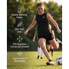 image:imageReebok 4 Pack Girls Dry Fit Athletic Tank Tops Sleeveless Dance Workout Sports Top for Kids Teens Tween Youth  Sizes 6 16Solid Black  Solid Ultimate Grey  Solid Festival Bloom  Solid Bright White