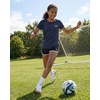 image:imageReebok 4 Pack Girls Dry Fit T Shirts Athletic Short Sleeve Sports Tops Active Tee Shirt for Kids Teens Tweens Sizes 616Solid Black  Solid Navy Blazer  Solid Ultimate Grey  Solid Fragrant Lilac