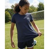 image:imageReebok 4 Pack Girls Dry Fit T Shirts Athletic Short Sleeve Sports Tops Active Tee Shirt for Kids Teens Tweens Sizes 616Solid Black  Solid Navy Blazer  Solid Ultimate Grey  Solid Fragrant Lilac