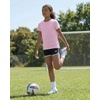 image:imageReebok 4 Pack Girls Dry Fit T Shirts Athletic Short Sleeve Sports Tops Active Tee Shirt for Kids Teens Tweens Sizes 616Solid Black  Solid Plein Air  Solid Birds Egg Green  Solid Festival Bloom