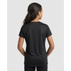 image:imageReebok 4 Pack Girls Dry Fit T Shirts Athletic Short Sleeve Sports Tops Active Tee Shirt for Kids Teens Tweens Sizes 616Solid Black  Solid Ultimate Grey  Solid Festival Bloom  Solid Bright White