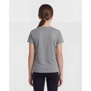 image:imageReebok 4 Pack Girls Mesh Athletic Short Sleeve T Shirts Summer Soccer Moisture Wicking Crew Neck Tops Tees Teen Youth 616Solid Black  Solid Navy Blazer  Solid Ultimate Grey  Solid Fragrant Lilac