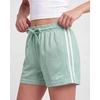 image:imageReebok 4Pack Girls Athletic Mesh Shorts with Side Taping  Volleyball Basketball Running Shorts Kids Tweens Teens YouthSolid Black  Solid Plein Air  Solid Birds Egg Green  Solid Festival Bloom