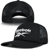 image:imageReebok Aero Trucker Hat  Snapback  Adjustable  Mesh Back  Retro  Baseball  Streetwear  Urban  Lifestyle  WhiteAero  Black