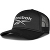 image:imageReebok Aero Trucker Hat  Snapback  Adjustable  Mesh Back  Retro  Baseball  Streetwear  Urban  Lifestyle  WhiteAero  BlackGrey