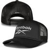 image:imageReebok Aero Trucker Hat  Snapback  Adjustable  Mesh Back  Retro  Baseball  Streetwear  Urban  Lifestyle  WhiteAero  BlackGrey