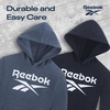 image:imageReebok Boys Fashion Hoodie Sweatshirts 2 Pack Fleece Hoodies for Boys Size 820Dark Grey  Black
