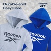 image:imageReebok Boys Fashion Hoodie Sweatshirts 2 Pack Fleece Hoodies for Boys Size 820Lt Grey Heather  Blue