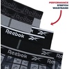 image:imageReebok Boys Underwear  6 Pack Performance Boys Boxer Briefs with Pouch  These Reebok boys boxer briefs are designed to keep active kids comfortable from school mornings to sports practice and everyMedium GreyBlackAlloy Print