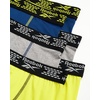 image:imageReebok Boys Underwear  6 Pack Performance Boys Boxer Briefs with Pouch  These Reebok boys boxer briefs are designed to keep active kids comfortable from school mornings to sports practice and everyLight GreyYellowNavy