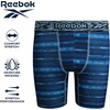 image:imageReebok Boys Underwear  6 Pack Performance Boys Boxer Briefs with Pouch  These Reebok boys boxer briefs are designed to keep active kids comfortable from school mornings to sports practice and everyMaritime Blue PrintMaritime BlueAtomic Blue