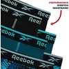image:imageReebok Boys Underwear  6 Pack Performance Boys Boxer Briefs with Pouch  These Reebok boys boxer briefs are designed to keep active kids comfortable from school mornings to sports practice and everyTeal BlueBlackPool Blue Print