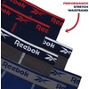 image:imageReebok Boys Underwear  6 Pack Performance Boys Boxer Briefs with Pouch  These Reebok boys boxer briefs are designed to keep active kids comfortable from school mornings to sports practice and everyDark GreyMaritime BlueBlue Depths