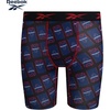 image:imageReebok Boys Underwear  6 Pack Performance Boys Boxer Briefs with Pouch  These Reebok boys boxer briefs are designed to keep active kids comfortable from school mornings to sports practice and everyBlue DepthsChinese RedBlack Print
