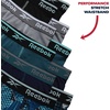 image:imageReebok Boys Underwear 10 Pack Performance MoistureWicking Boxer Briefs  Precise Youth Inseam Sizing Keeps Him Comfy Built for School Sports and Everyday PlayMaritime BlueTeal BlueBlackPool Blue PrintGrey