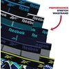 image:imageReebok Boys Underwear 10 Pack Performance MoistureWicking Boxer Briefs  Precise Youth Inseam Sizing Keeps Him Comfy Built for School Sports and Everyday PlayPrintsGreyTeal BluePool BlueBlack