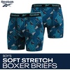 image:imageReebok Boys Underwear 10 Pack Performance MoistureWicking Boxer Briefs  Precise Youth Inseam Sizing Keeps Him Comfy Built for School Sports and Everyday PlayMaritime BlueTeal BlueBlackPool Blue PrintGrey