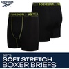 image:imageReebok Boys Underwear 10 Pack Performance MoistureWicking Boxer Briefs  Precise Youth Inseam Sizing Keeps Him Comfy Built for School Sports and Everyday PlayJet Black