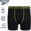 image:imageReebok Boys Underwear 3 Pack Performance MoistureWicking Boxer Briefs  Precise Youth Inseam Sizing Keeps Him Comfy Built for School Sports and Everyday PlayJet Black