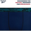 image:imageReebok Boys Underwear 3 Pack Performance MoistureWicking Boxer Briefs  Precise Youth Inseam Sizing Keeps Him Comfy Built for School Sports and Everyday PlayBlackBlue DepthsMediterranean Print