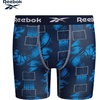 image:imageReebok Boys Underwear 3 Pack Performance MoistureWicking Boxer Briefs  Precise Youth Inseam Sizing Keeps Him Comfy Built for School Sports and Everyday PlayMaritime Blue PrintMaritime BlueStone Grey