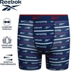 image:imageReebok Boys Underwear 3 Pack Performance MoistureWicking Boxer Briefs  Precise Youth Inseam Sizing Keeps Him Comfy Built for School Sports and Everyday PlayCobalt BlueMedium GreyBlue Depths Print