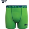 image:imageReebok Boys Underwear 4 Pack Performance MoistureWicking Boxer Briefs  Lightweight MoistureWicking Fabric Keeps Skin Dry Flexible StayPut Legs Prevent Riding Up During ActivityMonument PrintMedium GreyTeal BlueGreen Flash